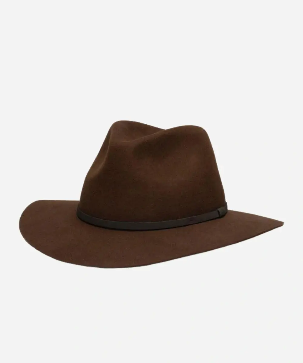 Wide Brim Fedora Hat with Adjustable Strap for Outdoor  display picture 3