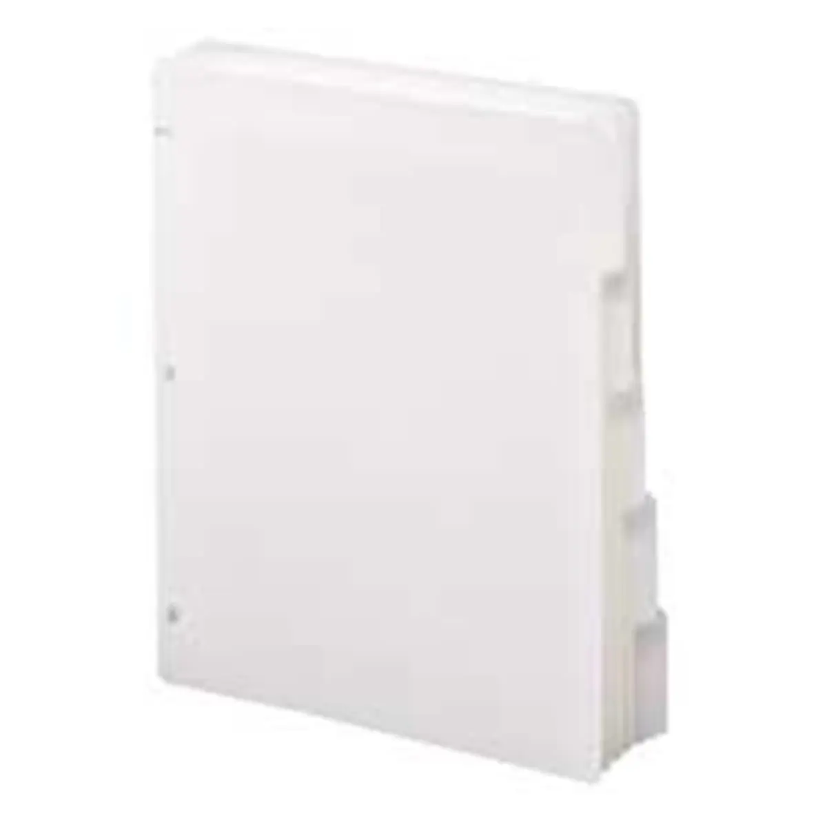 Smead Manufacturing Company SMD89415 Slit-Punched Index Dividers - Assorted 0.2 Cut Tabs - 11in x 8.50in White - For 3-Ring Binders, Keep Log Sheets Organized, Three-Ring Binders