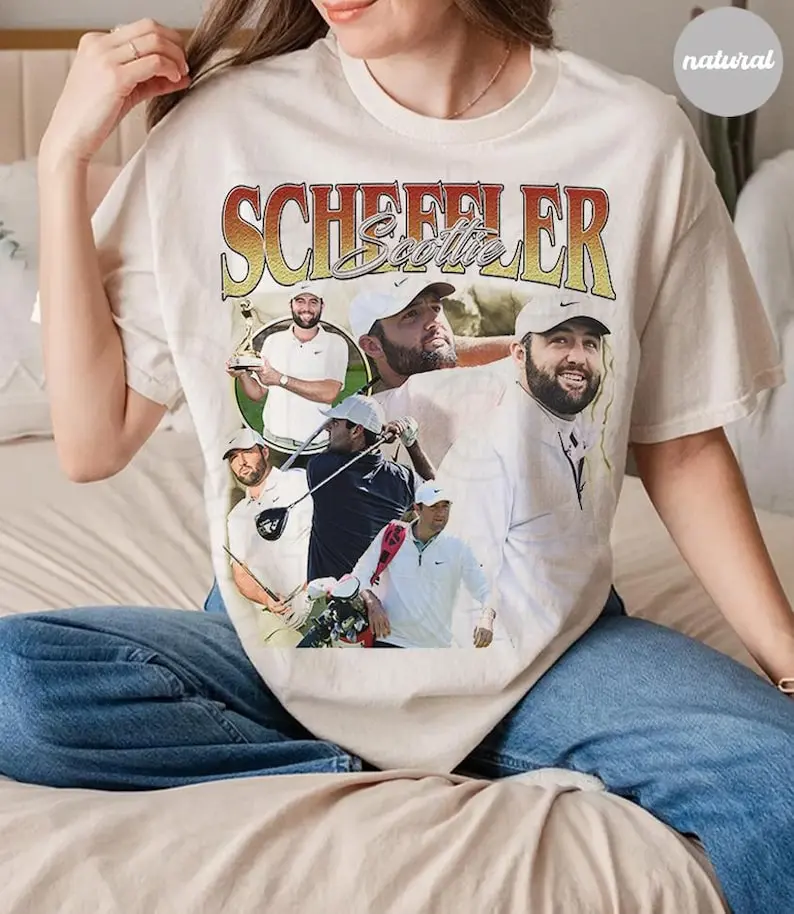 Scottie Scheffler Shirt Vintage Bootleg Graphic Tee Scottie Scheffler T-Shirt Sport Sweatshirt Gift For Women and Man