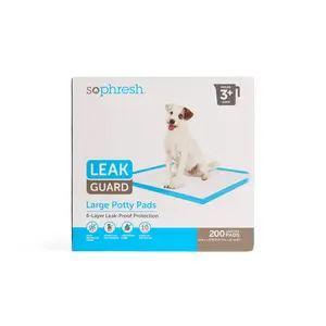 So Phresh Large Leak Guard Quilted Potty Pads