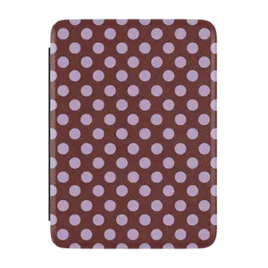 Casely Kindle Case | Spotted in SoHo | Burgundy Polka Dot