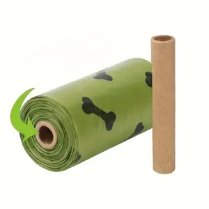 3pcs dog poop bag - Pet trash bag, easy to clean dog poop bag Thickened fully degradable pet trash bag Degradable dog poop bag potty bag Cat litter bag