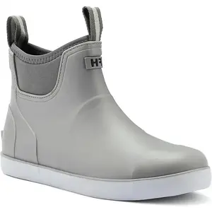 Men's Deck Boots, Waterproof Ankle Rain Boots Men Anti-Slip Traction, Outdoor Rubber Fishing Garden Boots High-Performance Shoes for Farming Footwear ClosedRAIMENTRY