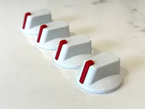 White Universal Appliance Knob