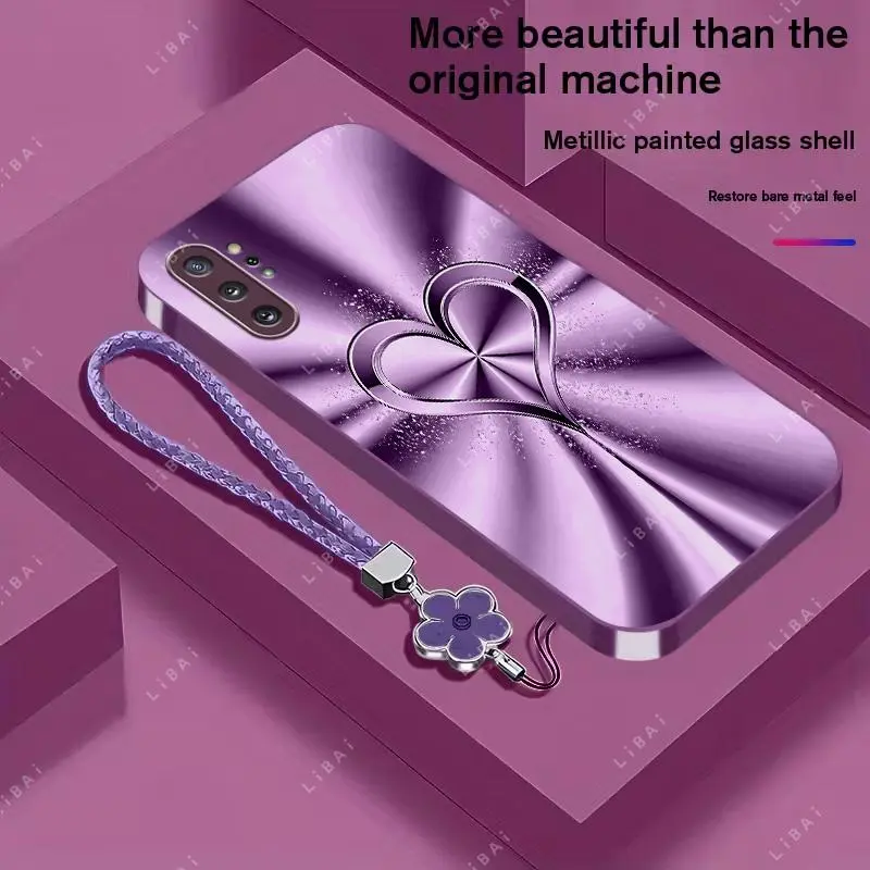 Suitable for[Galaxy Note10+], includes a free lanyard and a brand new phone case, available in multiple colors,drop-proof and fingerprint-proof YM99