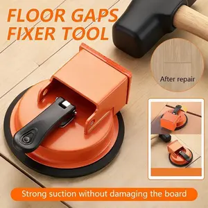 Floor Joint Repair Tool Set, Strong Suction Floor Repair Kit + Rubber Hammer, Wood Board Clamp, Suitable for Hardwood Floors, Tiles, Vinyl Flooring, Home Repair Tools