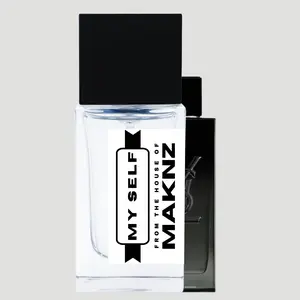 MAKNZ My Self Men's Fragrance - citrus, white floral, patchouli, fresh spicy, woody, sweet