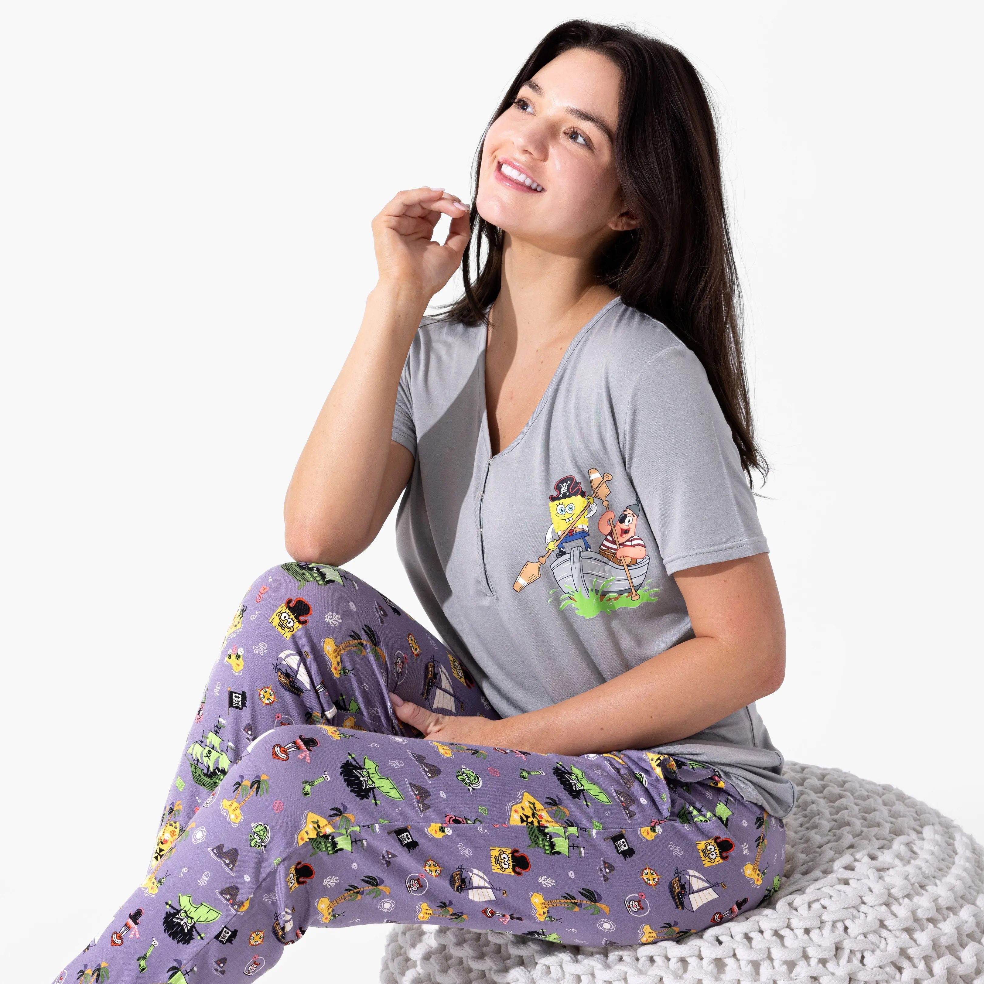 Spongebob SquarePants: Flying Dutchman Bamboo Women's Pajama Set