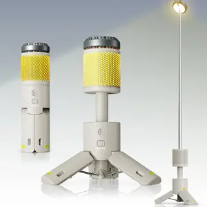 Camping Lantern Rechargeable - Multifunction LED Lantern Battery Powered 10000mAh- Portable Camping Lamp and Flashlight - Collapsible and scalable Camp Lights for Hiking,Camping,Emergency Lighting