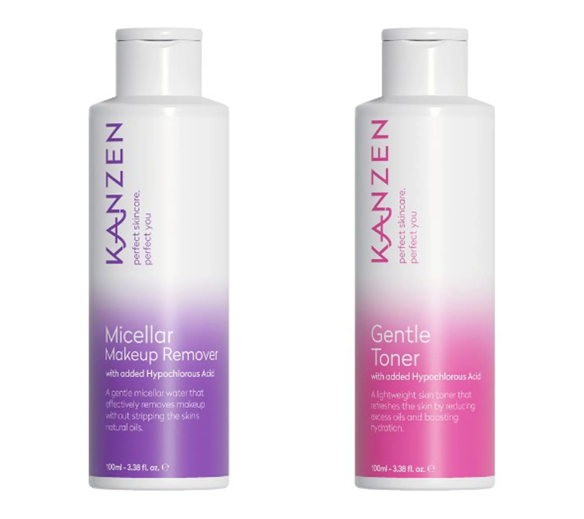 Kanzen Skincare Clean Start Set