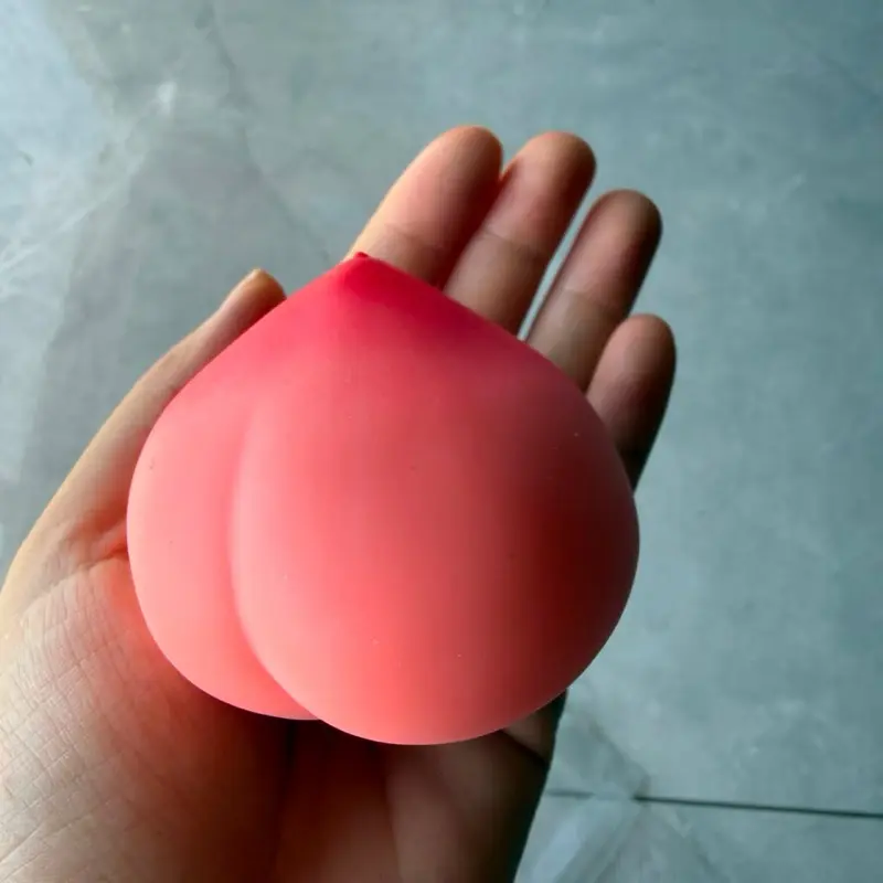 Crunchy peach Squishy, ASMR /Stress Relief Toy/ the OG shop