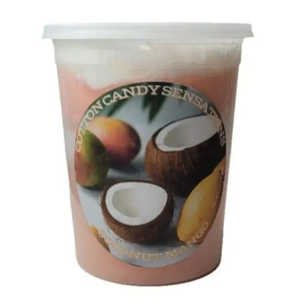 Coconut Mango Gourmet Cotton Candy - Cotton Candy Sensations 200+ Flavors