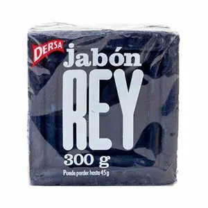 Jabon Rey 300 gr Laundry Soap - Versatile Cleaning Solution with Ample Cleaning Power for General and Specific Laundry Needs