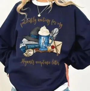 Vintage HP Hogwarts House Shirt HP Gifts For Family Ravenclaw Unisex Crewneck Menswear and Womenswear [Tshirt - Sweatshirt], Graphic shirt, Gift Birthday