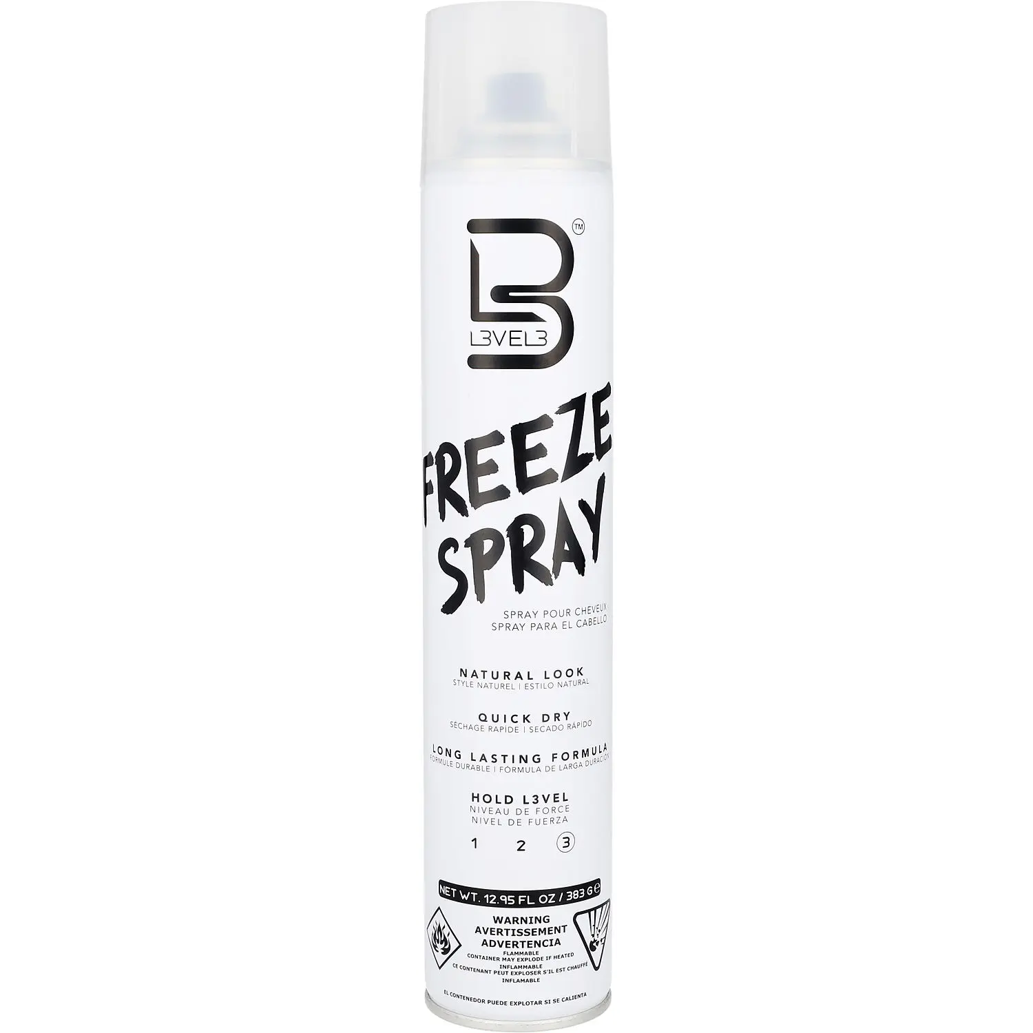L3vel3 By L3vel3 Freeze Hair Spray For Unisex