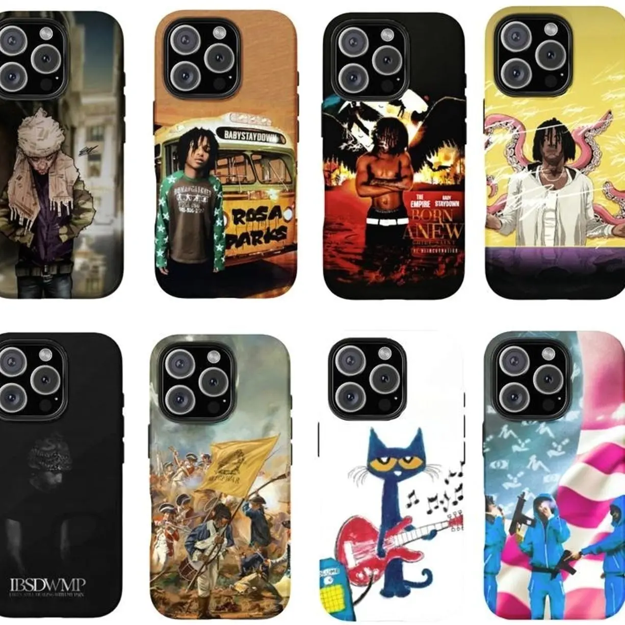 B-BBaabyystaydownnn Phone Case Fleetwood Mac Tough Case Tour 2026, Compatible with iPhone X, 11, 12, 13, 14, 15, 16, 17 & more