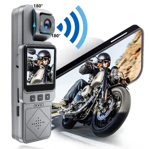 1080P Pocket Action Camera,180° Rotatable Vlog Blog Camera with 6x Digital Zoom, Audio and Video Recording Camera,Portable Sports DV,Handheld Camera Recorder,Streaming Camera,Wearable Body Cam