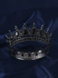 Luxurious Rhinestone Crown Headpiece Tiaras, Elegant Crystal Hollow Design, Perfect for Ballroom, Birthday Party, Wedding, Photo Shoots, Gift, Bridal Headpiece