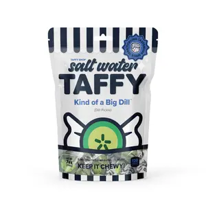 Taffy Shop, Kind of a Big Dill Salt Water Taffy - Dill Pickle Soft, Sweet, Chewy Candy