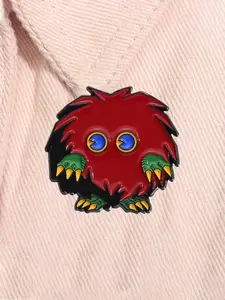 Sphere Kuriboh Yu-Gi-Oh Monster Card Enamel Pin Cartoon Anime Character Alloy Brooch Lapel Backpack Badge Fashion Jewelry Accessories Gift for Friends