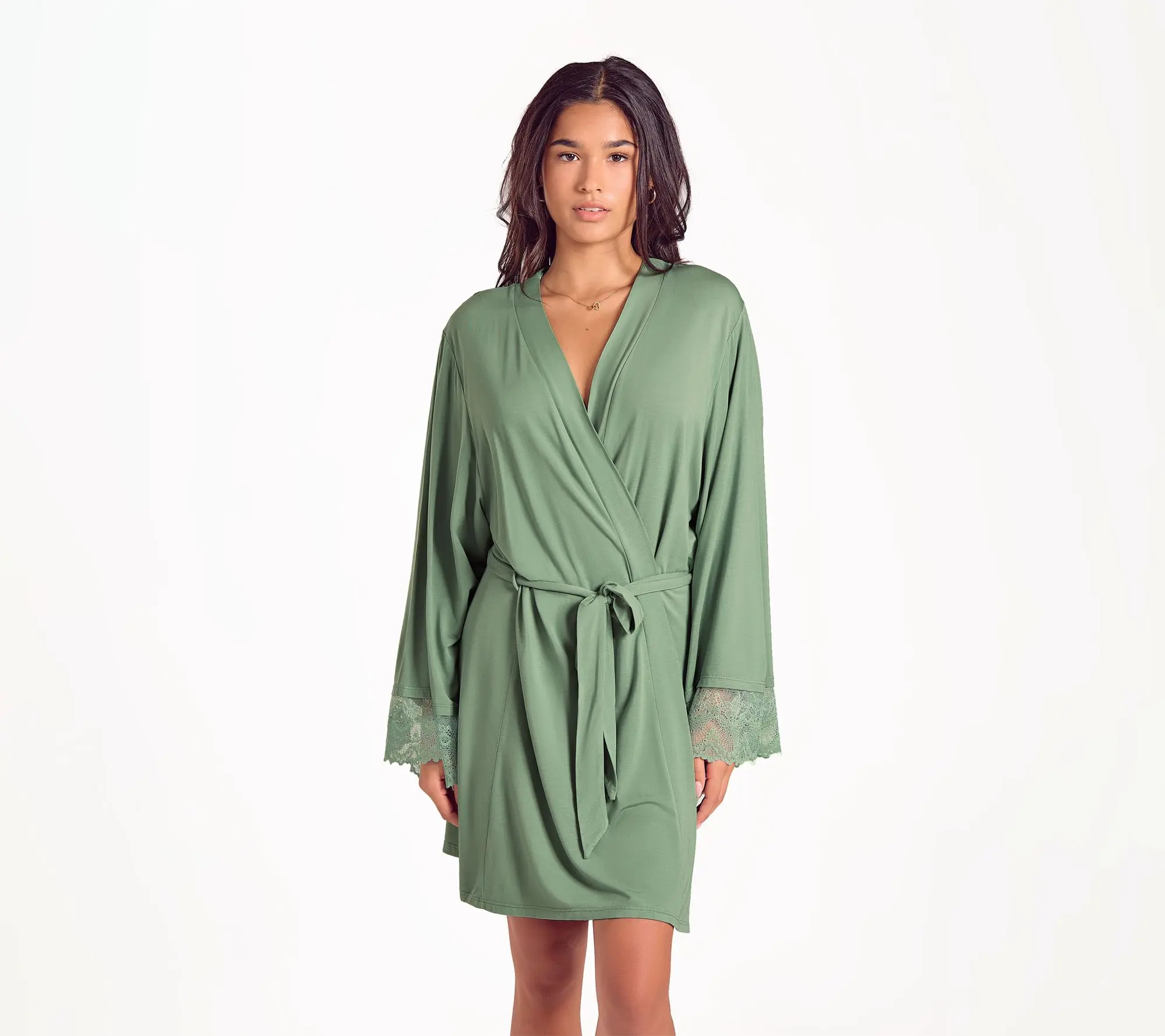 iCollection Modal Blend Self-Tie Robe