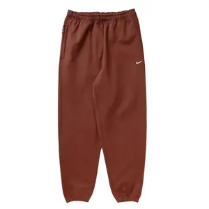Nike Solo Swoosh Fleece Sweatpants Burgundy