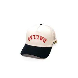 Trucker USD snapback - BLACK/OFFWHITE
