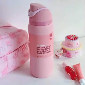 32OZ Pink insulated cup. Exquisite appearance. Easy to carry. Can keep hot orcold. Can hold coffee, juice, etc. Suitable for useduring exercise, camping, outdoor activities work, and leisure