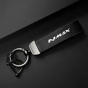 PU Leather Motorcycle Keychain Holder for Yamaha Nmax N-Max 125 155 160 2017-2021, Durable and Stylish Accessory, Perfect Gift for Bike Enthusiasts