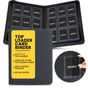 Top Loader 9 Pocket Binder | Holds 252 Top-Loaded Cards
