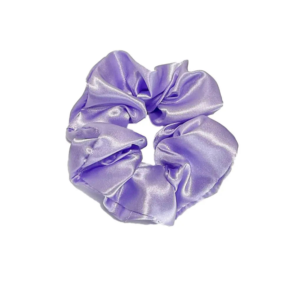 [Not For Sale] 1 Piece Satin Silk Scrunchie For Wig Gift Soft Hair Ties Fashion Hair Bands Hair Color Random