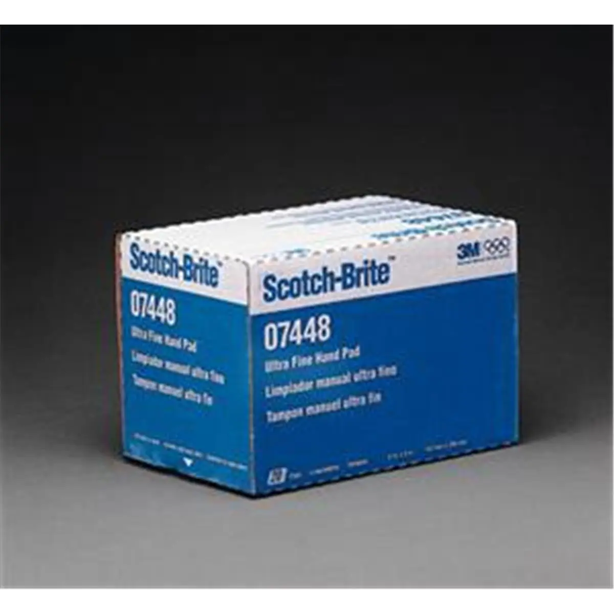 3-M Company 07448 Ultra Fine Scotch-Brite Fine Pad Gray, Final Sander, Rust Resistant