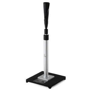 GOAThletic GOATee Heavy Duty Adjustable Batting Tee for Youth & Adult 24"-45" Portable Durable Rubber Base Training Equipment