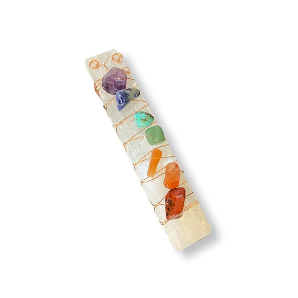 Selenite Crystal Chakra Wand