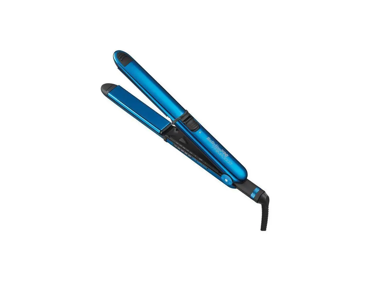 BaByliss Pro Black & Blue Nano Titanium Prima 1.25" Flat Iron