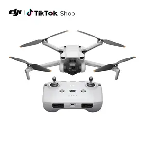 DJI Mini 3, Drones with Camera for Adults 4K, 38-min Flight Time, up to 32800ft (10km) Video Transmission, True Vertical Shooting, GPS Auto Return Integrated, Mini Drone with Camera for Beginners
