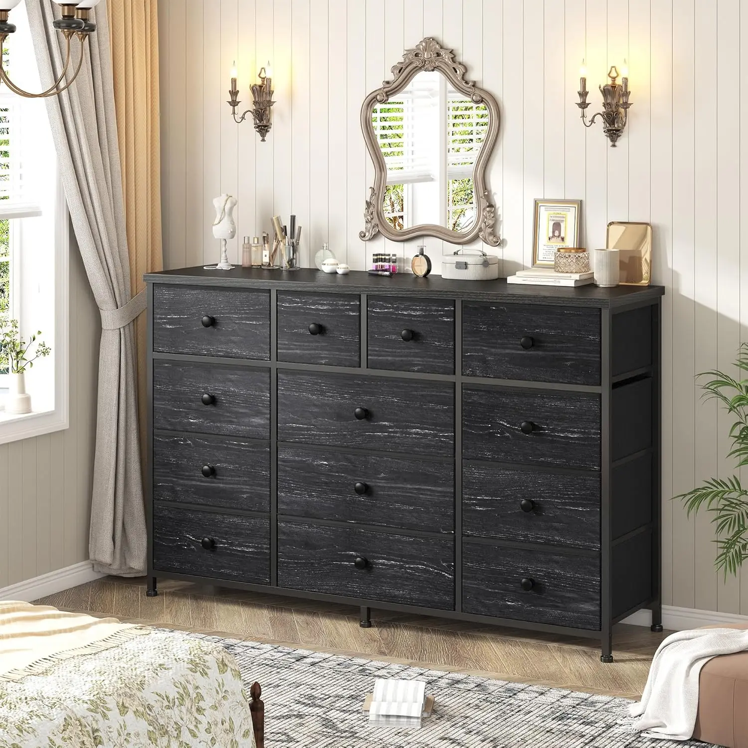 13 Drawer-Black