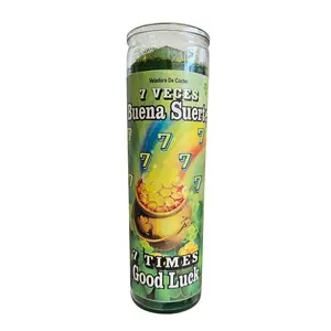 7 Veces Buena Suerte Veladora Preparada / 7 Times Good Luck Prepared Candle