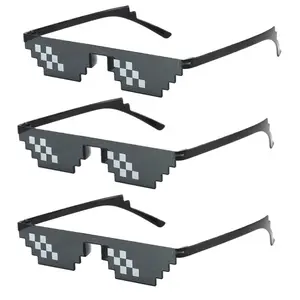 3 Pcs Sunglasses Funny Glasses, Party Dress Up Shades, Funny Unisex Photo Props for Women Men Kids, Party Event Props, Party Decoration Supplies, Party Accessories