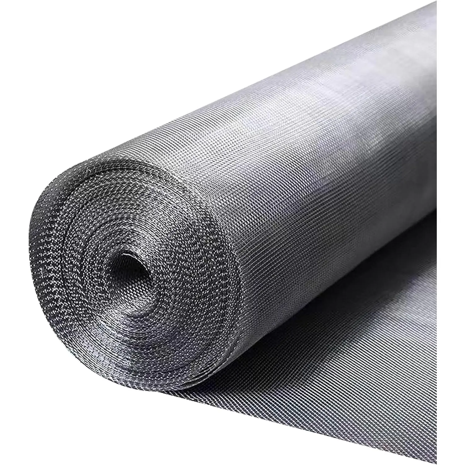 304 Stainless Steel Mesh Window Screen Roll 36" x 200" with Stab Resistant Gloves, Pet Proof Window Screen Replacement, Durable Wire Mesh Screen for Home and Office (36" x 200")