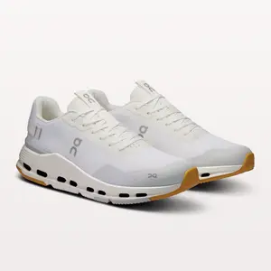 On Men's Cloudnova Form 2 Walking Shoe, White & Ivory - Full Size
