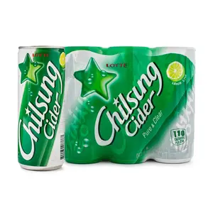 Lotte Chilsung Cider Lemon Lime Soda 8.45 fl.oz Lotte Chilsung Cider Lemon Lime Soda 8.45 fl.oz