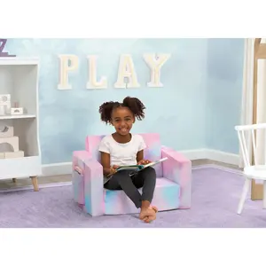 Cozee Flip-Out Chair - 2-in-1 Convertible Chair to Lounger for Kids