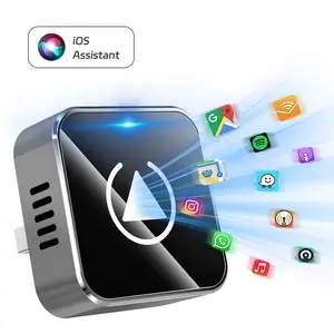 2026 Universal Wireless CarPlay Adapter, Car Video Players, Fast  & Android Auto Connection, Hands-Free Calls, Plug & Play,Portable & Durable USB Connector 3X Faster Data Transfer Compatible