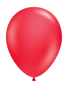 11" TUFTEX Red Balloons 100ct Bag #10007