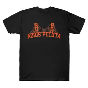 Oversized san francisco giants adios pelota Graphic T-Shirt Streetwear Holiday Wear y2k cotton fashion Streetwear Lover Gift Top Trending