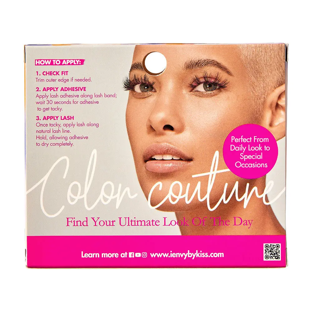 I-ENVY Color Couture Mixed Faux Mink Strip Lashes