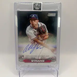 2024 Topps Stadium Club Allan Winans Autographed Card Certified Authentic Baseball Collectible