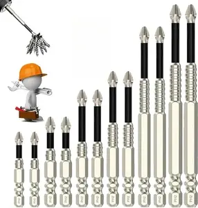 Impact-resistant and non-slip drill bits,k5 Impact Driver Bit Set,High magnetic screwdriver bits,lmpact Driver Bit Set | Heavy Duty Wear‑Resistant Quick Change Bit Set for Home Repair Construction DIY Projects