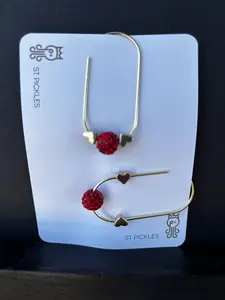 Jewel Paper Clips for Charms - 2 in a pack ideal for Journals